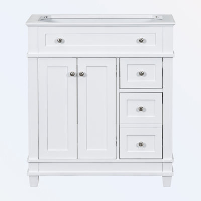 Meuble-lavabo de salle de bain sans lavabo