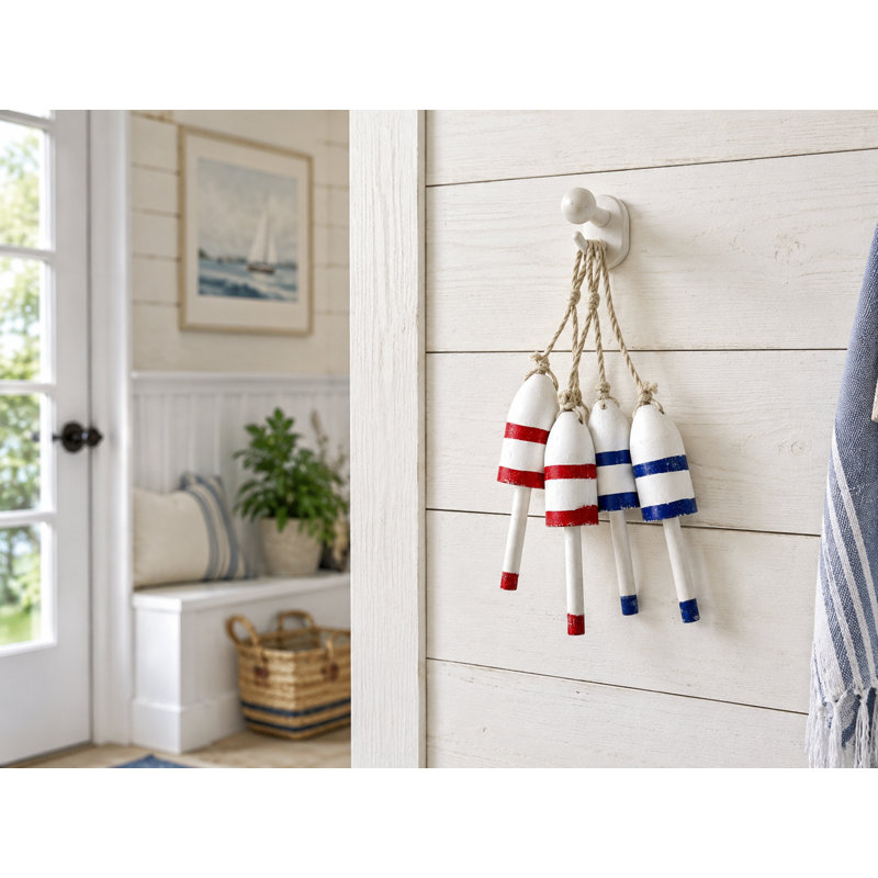 Ensemble de 2 balises décoratives avec cordes