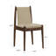 Chaise d'appoint en noyer Kampsville