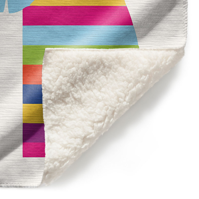  Couverture douce en sherpa, 68 po x 80 po