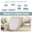 Housse pour fauteuil lavable à la machine Housse pour fauteuil en jacquard tricoté à carreaux-797000117