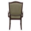 Ensemble de fauteuils avec 2 sièges rembourrés et garniture cloutée