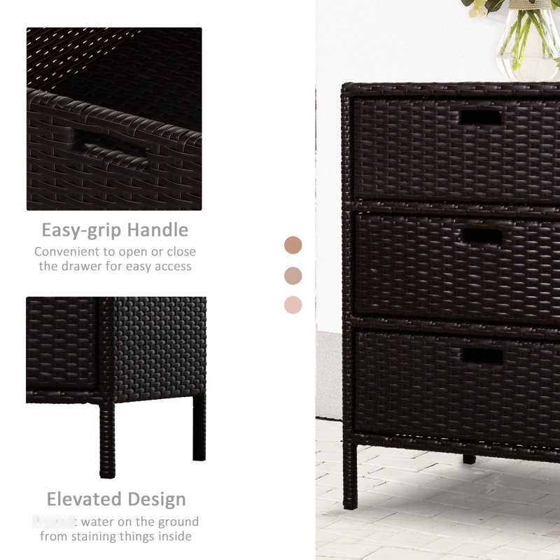 Armoire de rangement pour serviettes Pe Poolside