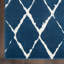 Tapis bleu marine / blanc Auton-1921205867