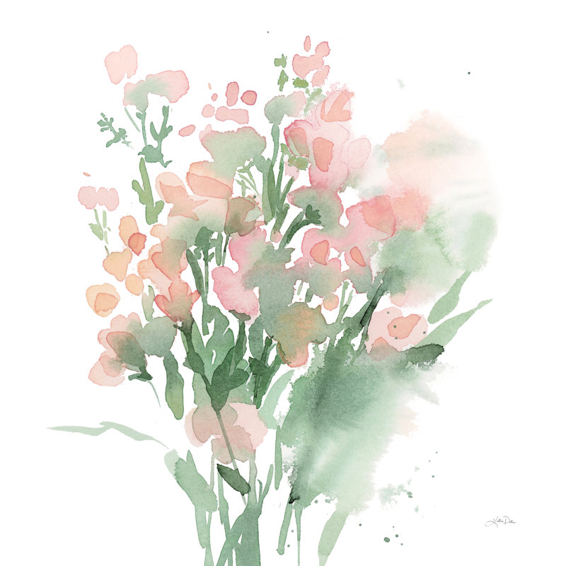 Vibrant Blooms II, H 20 po x l 20 po