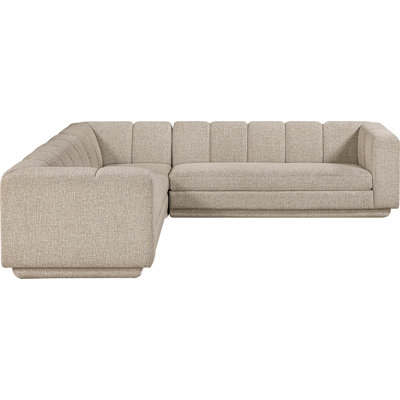 Landis Fabric Upholstered 3Pc. Modular Sectional