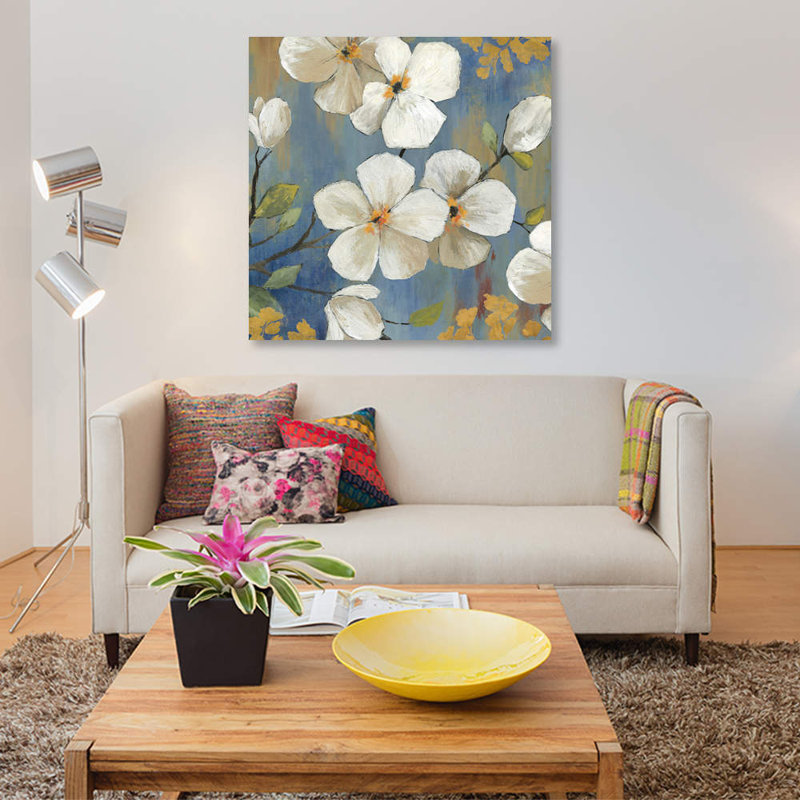 «En Flor II», impression sur toile, H 48 po x l 48 po x P 1,5 po, Toile tendue, Pas de tapis