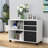 Alday 35"W 3-Tiers Storage File Cabinet with locking Drawers & Casters-785201439