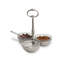Handmade Pewter Condiment Server