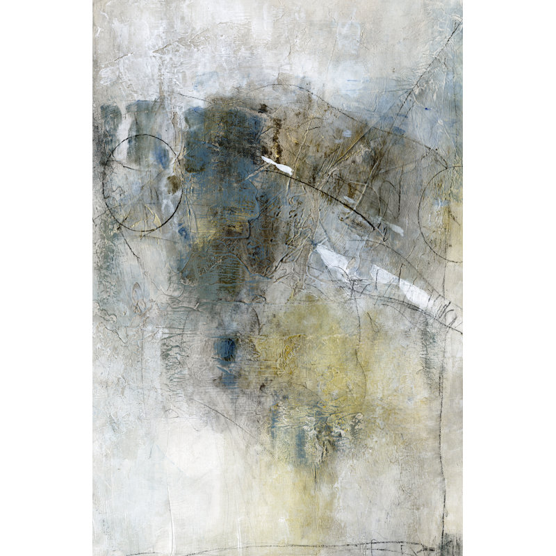 A View From Above II - Painting on Canvas, 76cm H x 51cm W, Wrapped Canvas