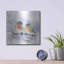 «Bluebird pair» par Katrina Pete - peinture sans cadre-284086291