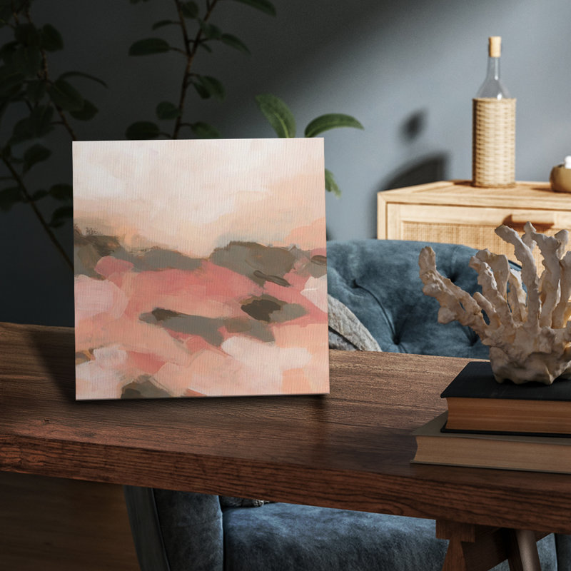 Desert Rose Valley I - galerie tendue sur mesure Cavas, H 36 po x l 24 po