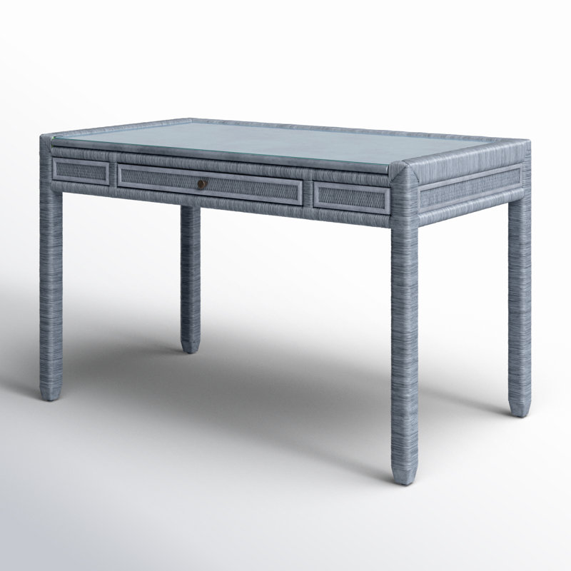 Pine Isle Writing Desk, Sea Glass, Yes