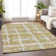 Premium Machine Washable Prisco Gold Rug