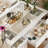 Greyden Makeup Vanity Set with Glass Table and Charging Station, Vanity Table with Lighted Mirror and 7 Drawers, Stool Included, for Bedroom-1786359298
