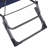 Outdoor sundeck adjustable folding chair with armrests and headrest-230345540