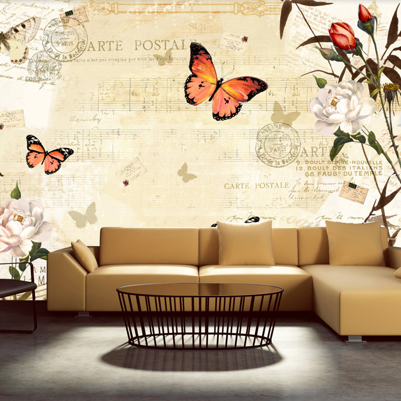 Butterfly Melodies 210cm x 300cm Wallpaper