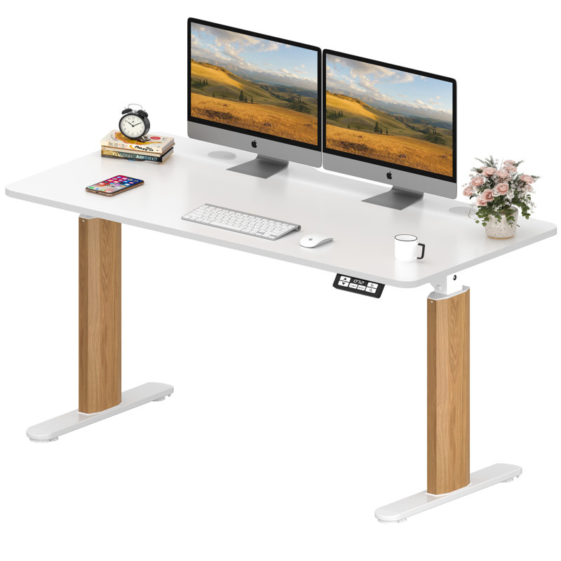 Bureau debout à hauteur ajustable Middlefield, H 46,4 po x l 55,1 po x P 27,5 po