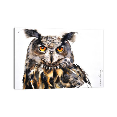 Owl Vision by Soo Beng Lim - Wrapped Canvas Gallery-Wrapped Canvas Giclée