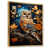 Gold Floater Framed
