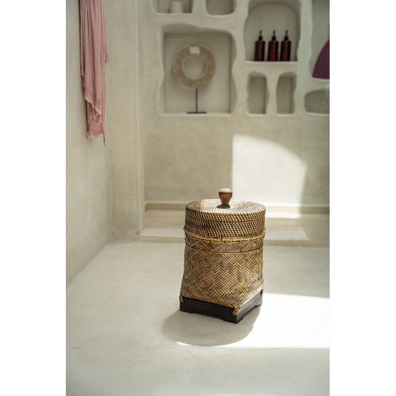 17 Stories Rattan Basket
