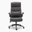 Greenby Upholstered Faux Leather Executive Swivel Office Chair - Modern Contemporary Style-1471989756
