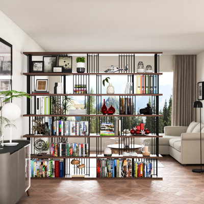 Noractur Iron Standard Bookcase by 17 Stories