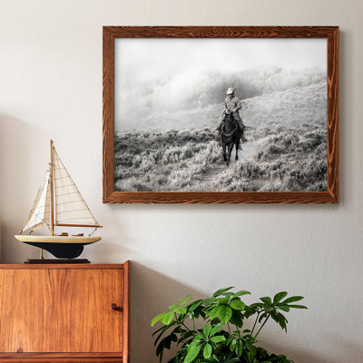 Cowboy, impression sur toile encadrée