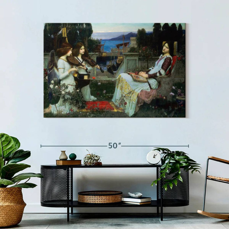 Adella Saint Cecilia, 32" H x 48" W