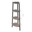 Étagère de rangement ouverte à 4 niveaux H 49,2 "x l 13,4" Anie