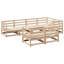 Kalossi 70cm Wide L-Shaped Patio Sofa-823691503-823691497