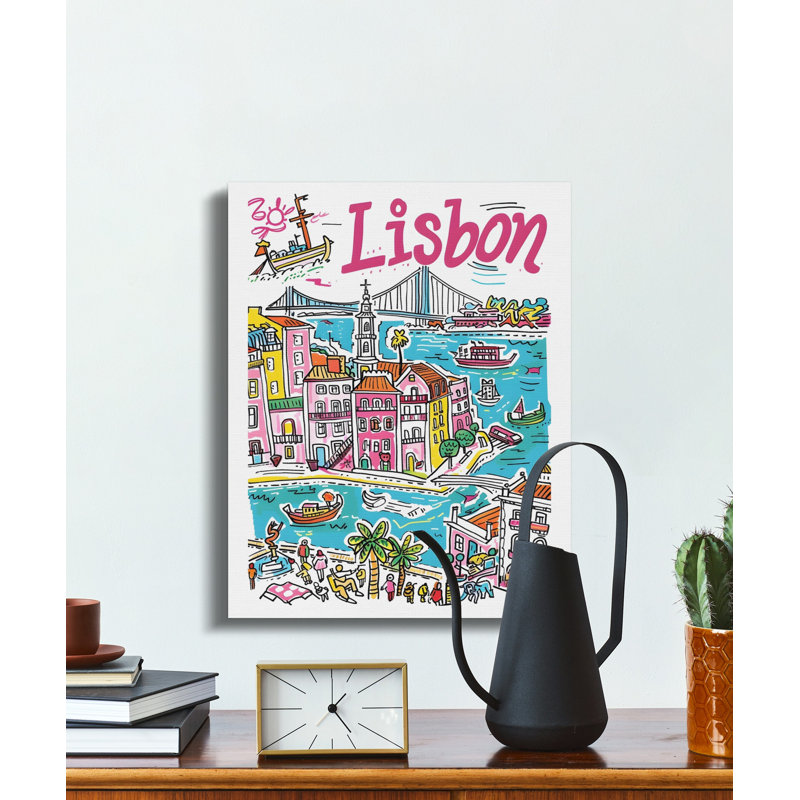 Dillow Wrapped Canvas Print Set, 18x24