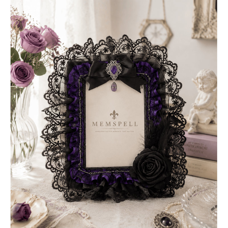 Gothic Picture Frame Nocturne Purple