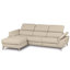 Milton Keynes Italian Leather Electric Reclining Corner Sofa with Adjustable Headrests and Adjustable Armrests-1488980993-1488980999