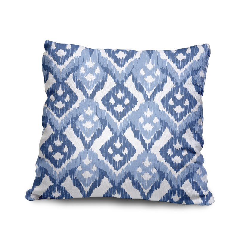 Housse et insert de coussin extérieur d'extérieur, 18 po x 18 po, Bleu