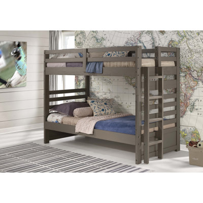 Huseman Solid Wood Convertible Bunk Bed