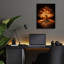 «Tree Glow 2» par Rey Klimt, art mural en verre acrylique-1124910898