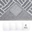 Tapis d'entrée antidérapant en coton 36 po x 24 po Jackman-1690279477