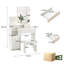 Dressing Table with Mirror
