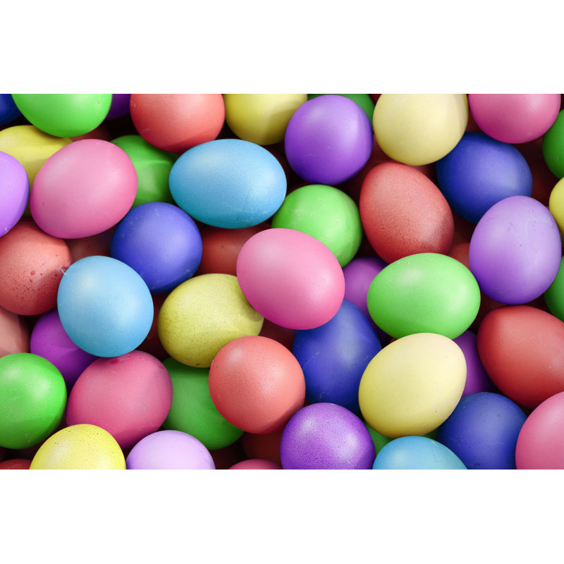 Œufs multicolores Braniya pour Pâques par Geargodz - reproduction, H 8 po x l 12 po