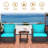 Antaysia Acacia 2 - Person Patio Conversation Set with Cushions