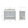 Magnolia Bath Vanity Oval Basin S043SCW2O