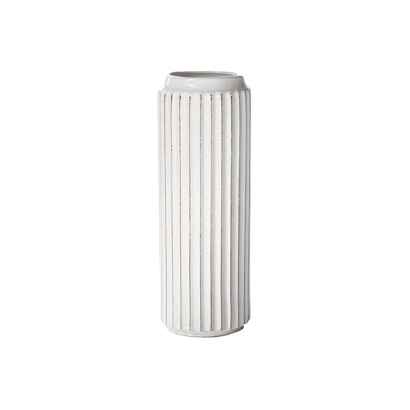 Ceramic / Porcelain Table Vase, 13" H x 5" W x 5" D