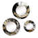 Elleana Metal Round Mirror