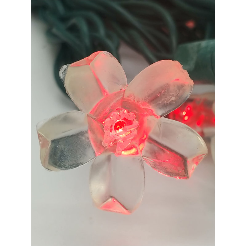 Guirlande lumineuse, Rouge