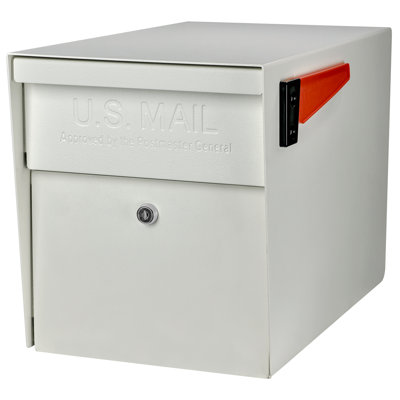 Locking Post Mounted Mailbox