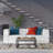 Mingle Vegan Leather 2-Piece Sectional Sofa Loveseat-1707572624