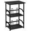 Manufactured Wood,Metal 75.2cm H Media Shelves-245791633