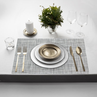 Placemats Set Of 6 12" X 18" Heat-Resistant Table Mats For Dining Table Set For 6 Kitchen & Dining Room Decor Farmhouse, Boho, & Modern Style Easy To Clean, Durable & Stylish Table Decor