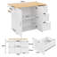 135 cm W Kitchen Island with-1388280356